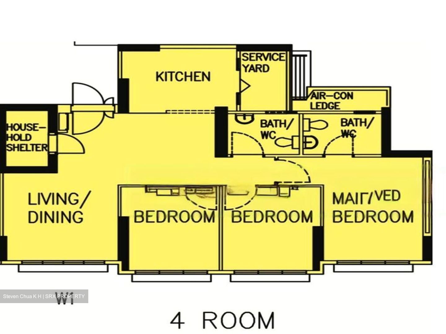Blk 448C West Valley @ Bukit Batok (Bukit Batok), HDB 4 Rooms #474493661